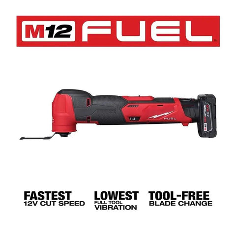 Badass Brushless 12V Oscillating Multi Tool Full Setup Kit with heavy duty battery and ergonomic design for precise cutting.