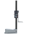 Digital high Position 0~150mm Caliper Depth Gauge Height Aperture Electronic Portable preset Measurement Tool side view with display.
