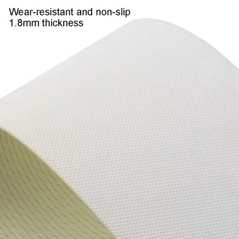 Close-up of wear-resistant smooth surface of Hustle Ready Polyurethane Conveyor Belt engineered to crush the daily grind.