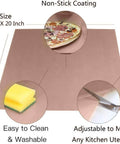 Image of 3 Pack PTFE Teflon Sheets For Heat Press Non Stick Transfer 16 X 20 Inches, showing non-stick, adjustable, wipe clean features.