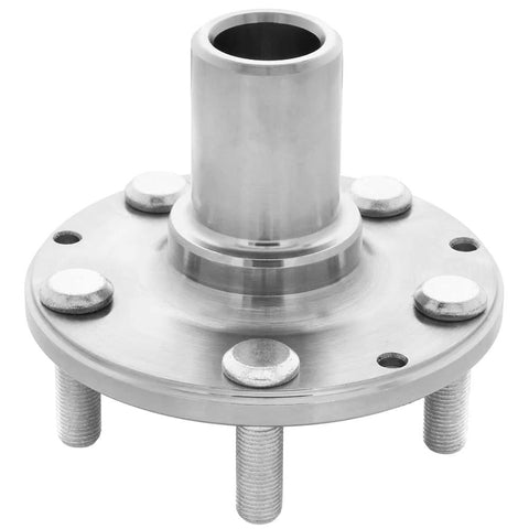 Two Pack Rear Wheel Hub Bearing Assembly With Repair Kit For Impreza Forester Legacy AWD Models 1992-2007, showing metal hub