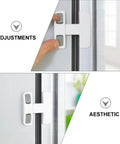 Kidproof Fridge Lock For Cabinets And Drawers With Flexible Strap No Tools Needed Easy Install Keeps Kids Out And Appliances Safe