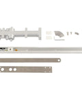 Pro Grade Hydraulic Door Closer With Adjustable Speed And Silent Switch For Safe Seamless Close Cast Aluminum Body Embedded Installation