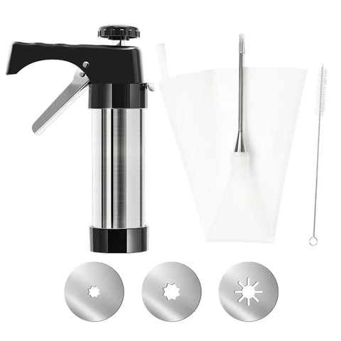 Stainless Steel Churro Press And Maker For Easy Spanish Treats Home Kitchen Dessert Tool DIY Churros Device Professional Style