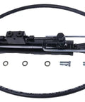 Heavy Duty Hydraulic Top Link Cat 1-1 With Locking Block For Tractors And Excavators Fits Class I And II Equipment Smooth Pin Connection Easy Install, showing hydraulic cylinder and hoses.