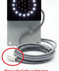 LED Indicator Light Status Display For SLX SLXi Precedent Unit Replacement Part For Truckers And Trailer Pros To Boost Quick Monitoring And Clear Diagnostics, black panel with gray cable and connector