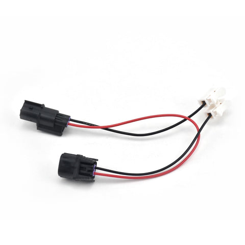 VCM Muzzler Harness Disable Kit With Plugs For 3.5L V6 Honda Engines Including Ridgeline Odyssey Pilot Accord And Acura Vehicles To Disable Cylinder Deactivation For Improved Power Throttle Response And Engine Sound, shown with wiring and connectors.