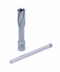 Cyclone Carbide Tipped Annular Cutter, 15/16 Inch Diameter, 3 Inch Depth Of Cut, Weldon Shank With Two Flats, Includes Free Pilot Pin