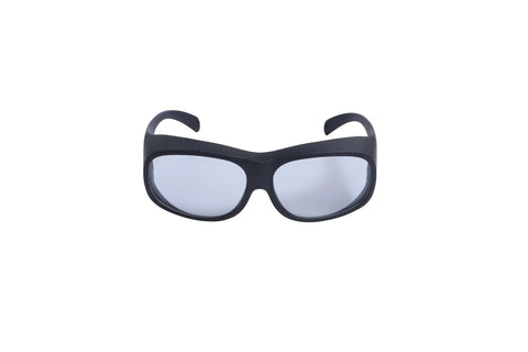 Hardcore Co2 Laser Safety Glasses Featuring Od6 Plus Optical Blocking With Ce En207 Certification Built Tight For Busy Dental Clinics And Industrial Sites Daily, front view.