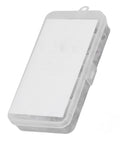Storage box for 120Pcs E Clip Circlip Retaining Ring Set In Stainless Steel, various sizes, easy carrying for home, garage, workshop projects