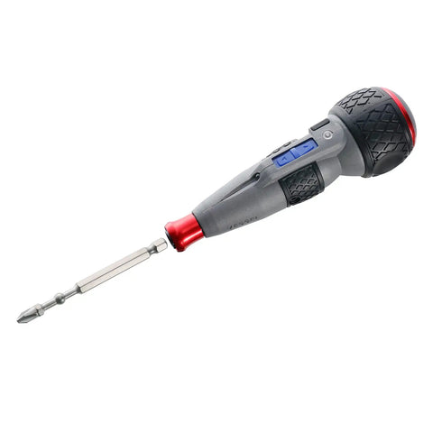 Rechargeable Cordless Screwdriver High Speed Two Way Power And Manual Drive with Interchangeable One Quarter Inch Hex Bit