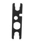 Rock Solid 13 Inch Rivet Nut Tool Set With M10 Screws And Nuts Plus Wrench, Complete Rivnut Kit For Your Garage And Auto Repairs With 60 Accessories. Black steel wrench accessory