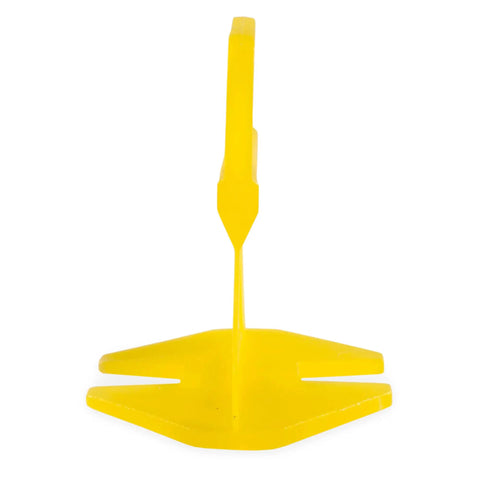 Ultra Thin 0.5mm Tile Leveling System With 2000 Spacers For Floor And Wall Installations Compatible With Most Wedges yellow spacer