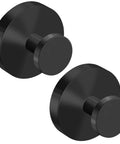 Straight Up The Go To Suction Cup Hooks For Shower in sleek black, designed for heavy duty towel and robe storage.