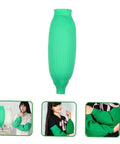Super Tough Oil Resistant Latex Arm Sleeves Waterproof Heavy Work Oversleeve Grease Proof Cover Thick Guard For Mechanics And Outdoor Crews Easy Slide On Job Site Shield One Size Fits All in vibrant green