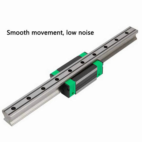 Beefy Linear Rail Carriage Block Bearing Steel Square Slide Carriage Slider For QEH15 And EGR15 Linear Rail Guide Ideal For DIY 3D Printer Lathe CNC Machine Tools, front view