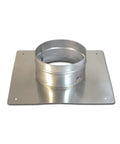 Built Tough 316 Stainless Steel Chimney Liner Tee Kit With Heavy Duty Insulation Blanket And Smooth Flex Connector For Masonry Chimneys 6 Inch By 25 Feet UL1777 Certified No Fuss Diy Install, flue connector.