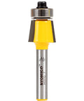 Bevel Router Bit 7 Degree With One Quarter Inch Shank Two Flute Carbide Cutter For Wood Trim And Veneer Edges