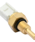Engine Coolant Temperature Sensor Temp Switch Sender Straight Up Replacement For Vehicle Cooling Systems Plug And Go. Close-up view of the sensor.