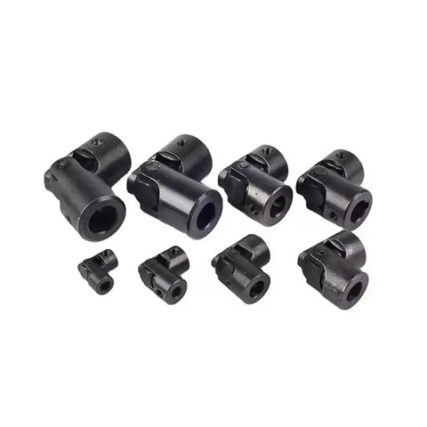 Heavy Duty Universal Joint Coupler Shaft Motor Connector DIY Steering Link 16X32X70MM, hardened steel joint set for CNC projects.