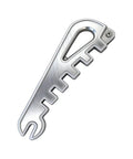 Eyewear Nose Pad Adjuster Tool For Glasses That Prevents Metal Fatigue By Distributing Stress And Keeps Frames Strong, silver view