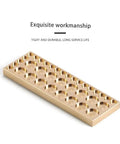 Heavy Duty Top Shelf Pure Copper Watchmaker Repair Tray With Thirty Six Precision Compartments for organizing micro screws.