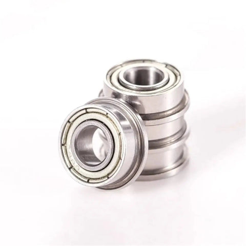 Pro Grade F686ZZ Flanged Deep Groove Ball Bearings 6X13X5mm Pack Of 50 To 500 Pieces For Smooth 3D Printer And Diy Builds Featuring Hella Smooth And Dead Quiet Low Friction Rotation