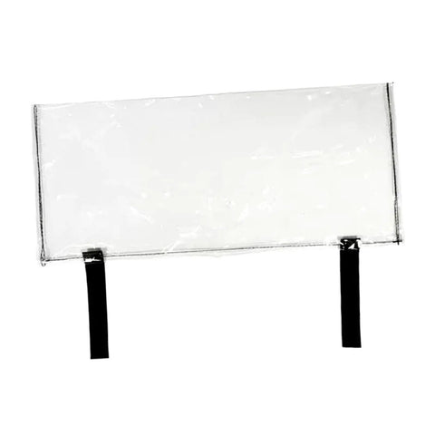 Hella Tough Clear Pvc Cover For Electric Vehicle Charger Box Rainproof Shield. Transparent 45x23cm heavy-duty design.