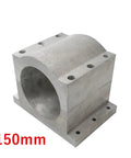 Top Gear CNC Spindle Motor Clamp Bracket Fixture Made From Heavy Duty Aluminum for 150mm secure clamping.