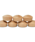 Half Inch Maple Round Head Screw Hole Plugs Pack Of 100 Wood Screw Covers For A Neat Slightly Raised Finish On Cabinets, Furniture, And DIY Woodworking Projects Providing A Subtle Raised Look That Complements Any Wood Finish