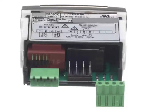 Replacement Temperature Control Module For 4N4FQU 001 04 2022 SA 12 T 32 To 140 Fahrenheit Three Point Five VA Max Version One Point Five RH Twenty To Eighty Five Percent Humidity Control Range, front view