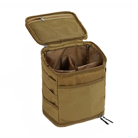 Heavy Duty Outdoor Camping Storage Bag Portable Polyester Organizer for Gas Stoves Pots and Gear Spacious Travel Case