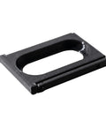 Dual Device Band Adapter Frame For Air To 5.0 Wearables With Interchangeable Nylon Elastic And Silicone Straps For All Day Comfort No Fuss Fit Flexible Arm Placement And Interference Free Monitoring, black PLA frame