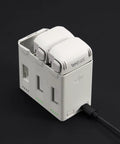 Lito 1 Charging Station for Flight Batteries Quick Charge Dock with two DJI Lito batteries inserted, compatible with Lito Series