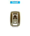 Front view of Chevrolet Beige Sun Visor Clip One Pair For Cruze 2011-2016 and Cruze Limited 2016, Sonic 2012-2020, Replacement 95994975 95994976