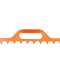 Plastic Frame Spacing Tool For Beekeeping, 1 Pack Beehive Frame Spacer, durable orange accessory with ergonomic handle.