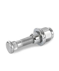 M12x1.25 Chrome Wheel Lug Stud Nut Set Four Pieces For Nissan Infiniti Cars Durable 10.9 Steel Heavy Duty Fit
