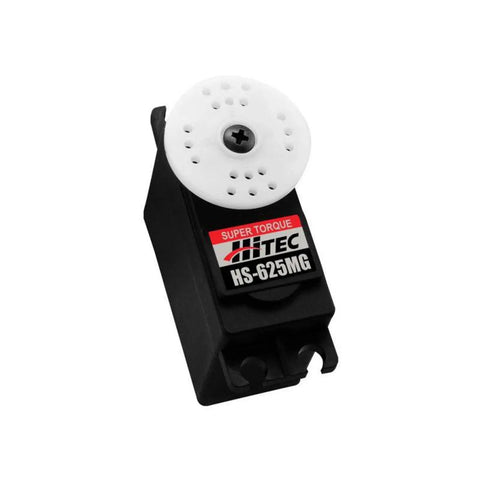 HS-625MG Heavy Duty Competition Servo with Beast Mode Speed, 6V, 158 oz-in torque, 6-point helical gear for RC cars and planes.