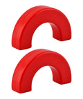 Red silicone Tow Hook Cover For Silverado 1500 2007-2026 And GMC Sierra 1500 2007-2018, sleek durable front end protection