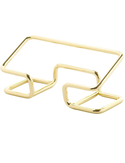 Metal Desk Card Holder For Office And Home, Large Capacity Card Organizer With Durable Gold Finish, sleek design