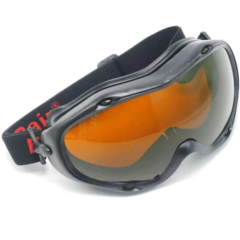 Top Tier Laser Protective Goggles With Badass Od5 Plus Shield For High Power Uv Yag And Near Infrared Diode Lasers, side view.