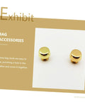 Gold-tone bag feet rivets for handbags, metal hardware, two pieces