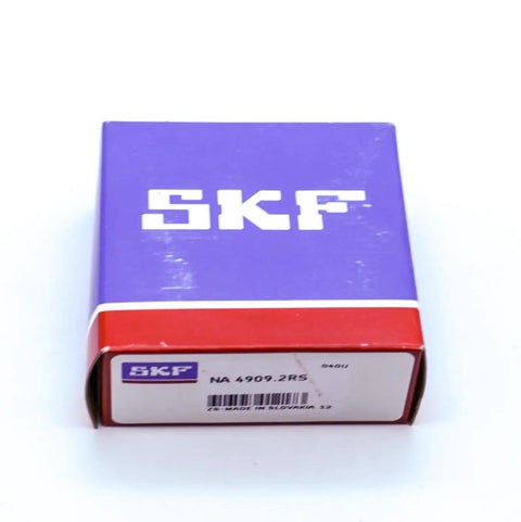 Heavy Hitter Needle Roller Bearing With Double Sealed Steel Cage And Removable Inner Ring For Handling High Radial Loads Metric 45mm Bore 68mm OD 23mm Width packaging box view.