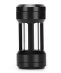 Fabater Water Cooling Filter With Brass Acrylic Build And 02 To 01Mm Stainless Steel Mesh For Pc Waterblocks And Radiators in black.