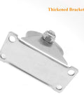 U Groove Gate Track Roller Set With Stainless Steel Construction, thickened bracket view.