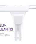 Ultra Slim Dual Nozzle Bidet Attachment For Toilet Seat Self Cleaning Non Electric Fresh Water Sprayer For Posterior And Feminine Wash