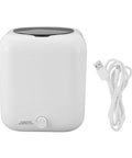 Hella Compact 5 Liter Mini Portable Washer With Usb Rechargeable Power and Automated Top Load Wash Cycle, white unit with USB cable