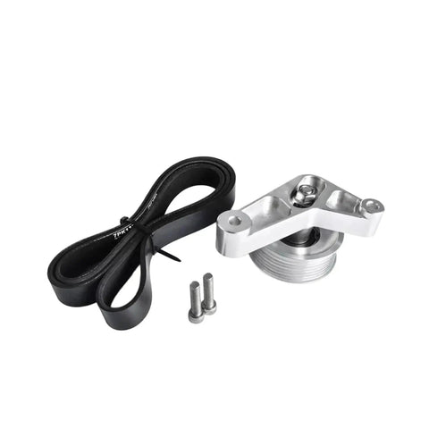 Upgrade Your Honda Ride With This Premium Aluminum Idler Pulley Kit EP3 Style To Stop Engine Rattle And Slash Wear For Smoother Power And Better Mileage Without Breaking The Bank Today. Aluminum pulley kit with belt and bolts