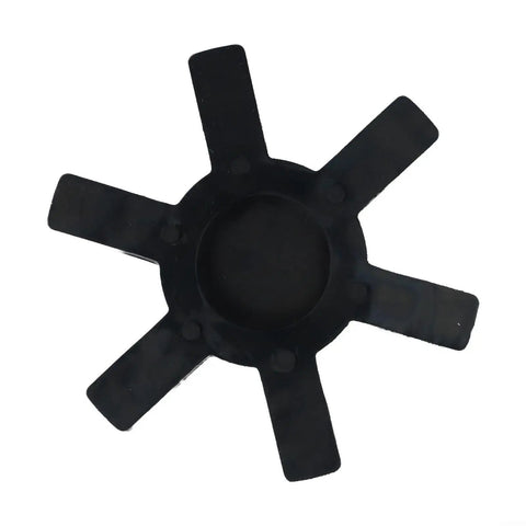 Beefy L190 Rubber Jaw Coupling Insert Spider For Flexible Jaw Coupler Black High Flex Urethane Design Delivers Lasting Durability And Rigidity For Smooth Power Transfer In Industrial Gear And Machinery black 6-leg insert