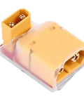Low Voltage RC Battery Discharger For Safe Quick Discharge Easy Plug In Safety Device For Lithium Cells Durable Plastic Construction Great For All Ages Hobbyists And RC Enthusiasts shown with plug connectors